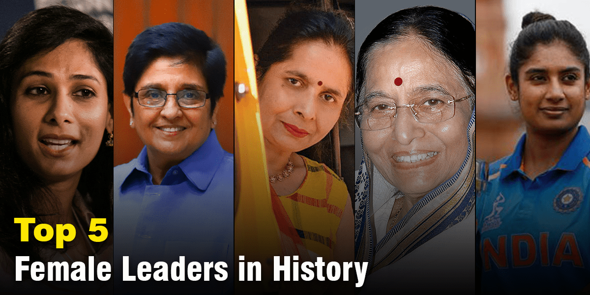Top 5 Female Leaders in history