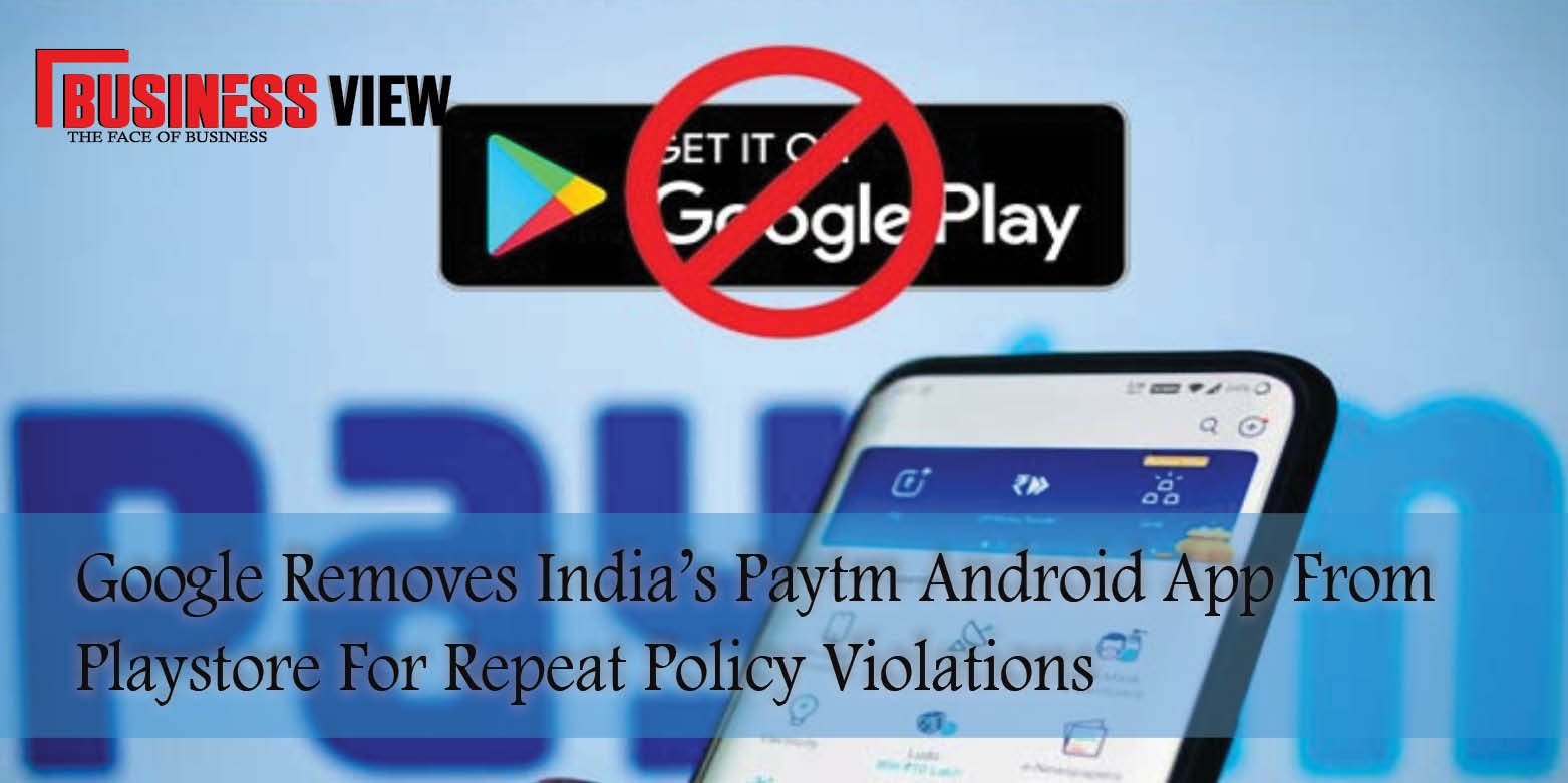 Google Remove Paytm playstore