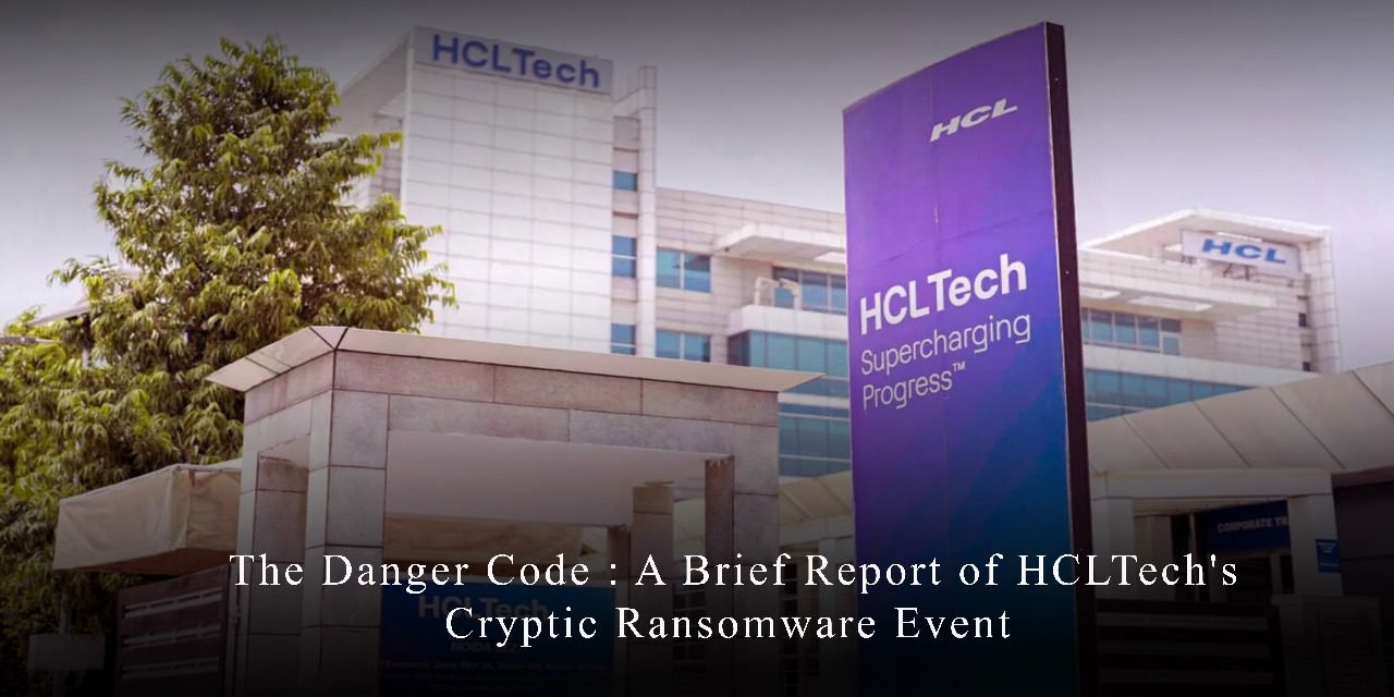 HCLTech's Cryptic Ransomware Event