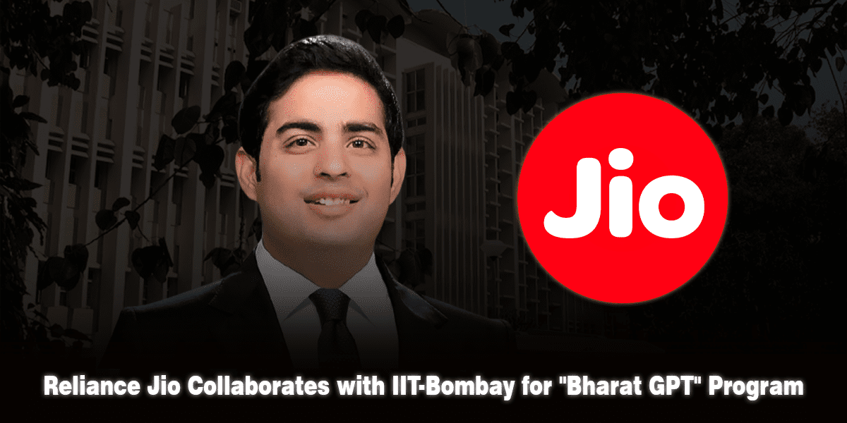 Bharat GPT will launch by Reliance Jio with IIT Bombay.