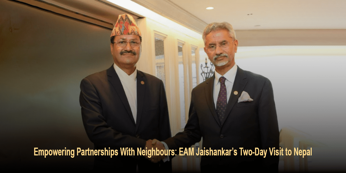 S. Jaishankar's Two Days Visit To Nepal