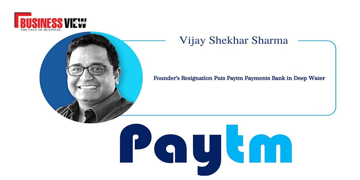 Paytm founder Vijay Shekhar Sharma resignation puts payments bank in deep water