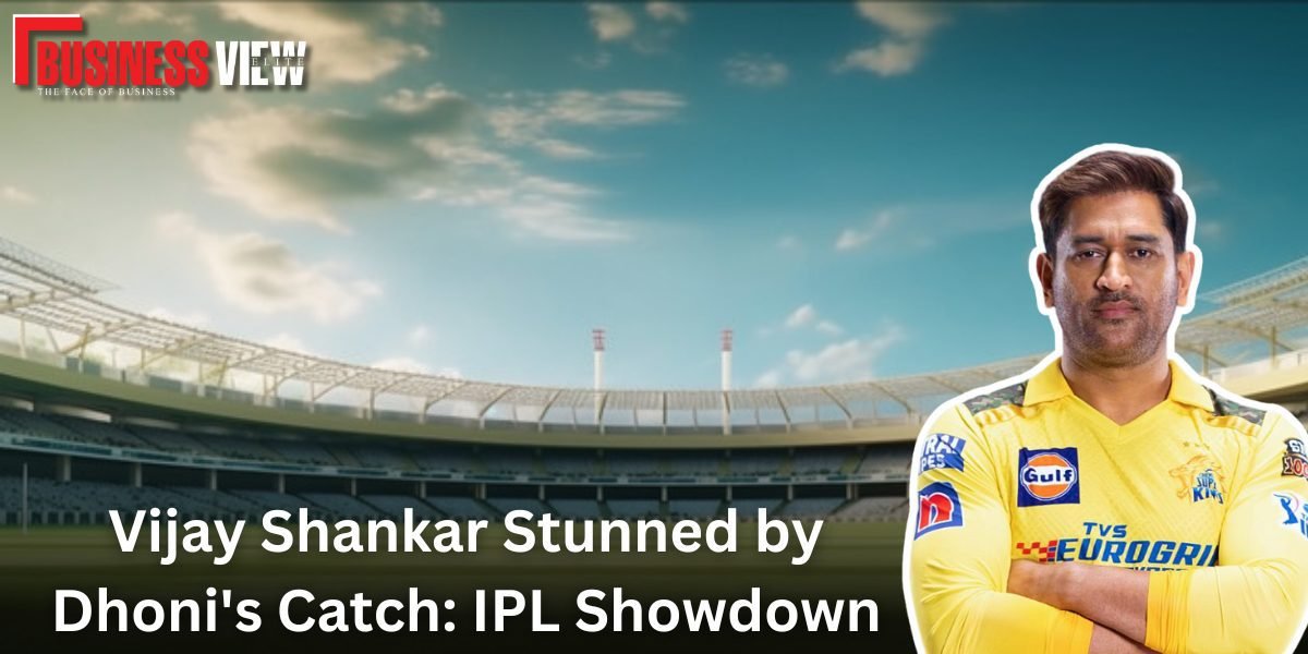 Vijay Shankar Stunned by Dhoni's Catch: IPL Showdown