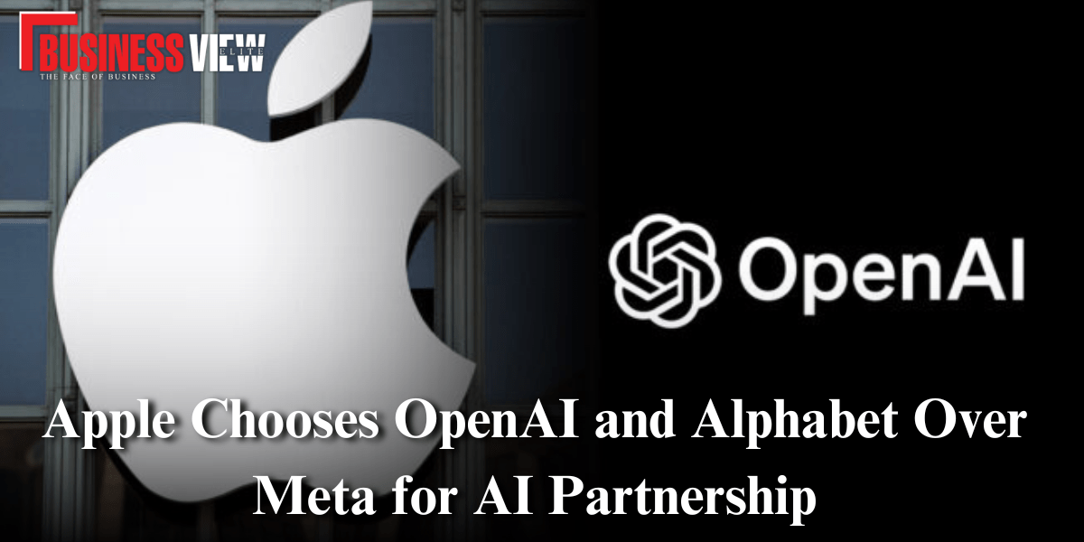 Apple Chooses OpenAI and Alphabet Over Meta for AI Partnership