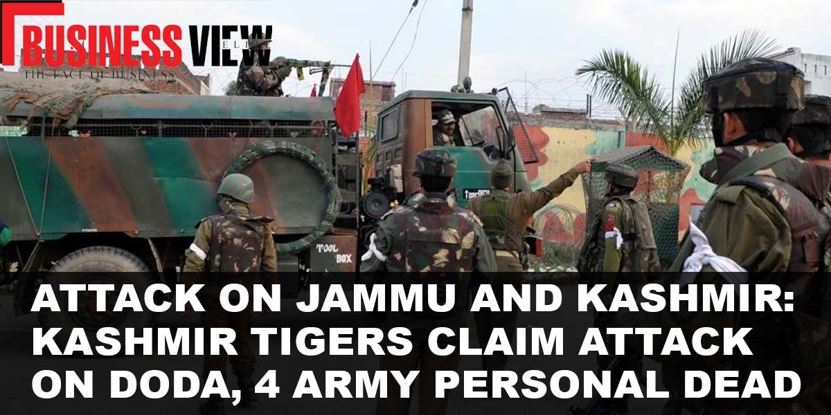 Attack on Jammu and Kashmir: Kashmir Tigers claim attack on Doda, 4 Army personal dead