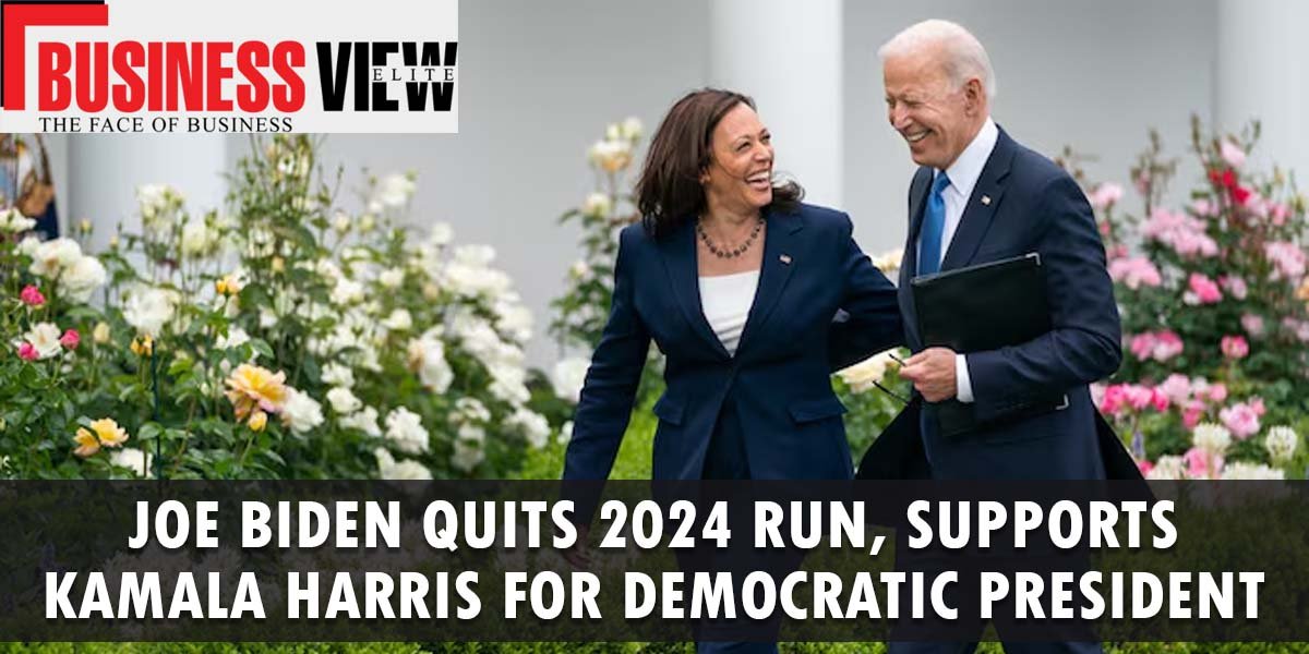 Joe Biden quits 2024 run, supports Kamala Harris for Democratic President