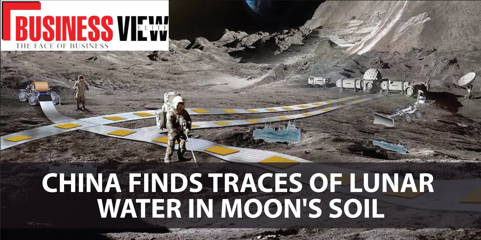 China finds traces of lunar water in the moon's soil
