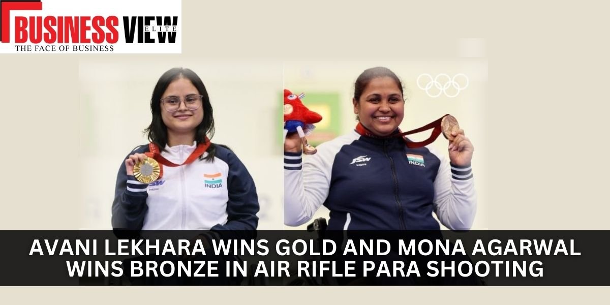 Avani Lekhara wins gold and Mona Agarwal wins bronze in air rifle para shooting