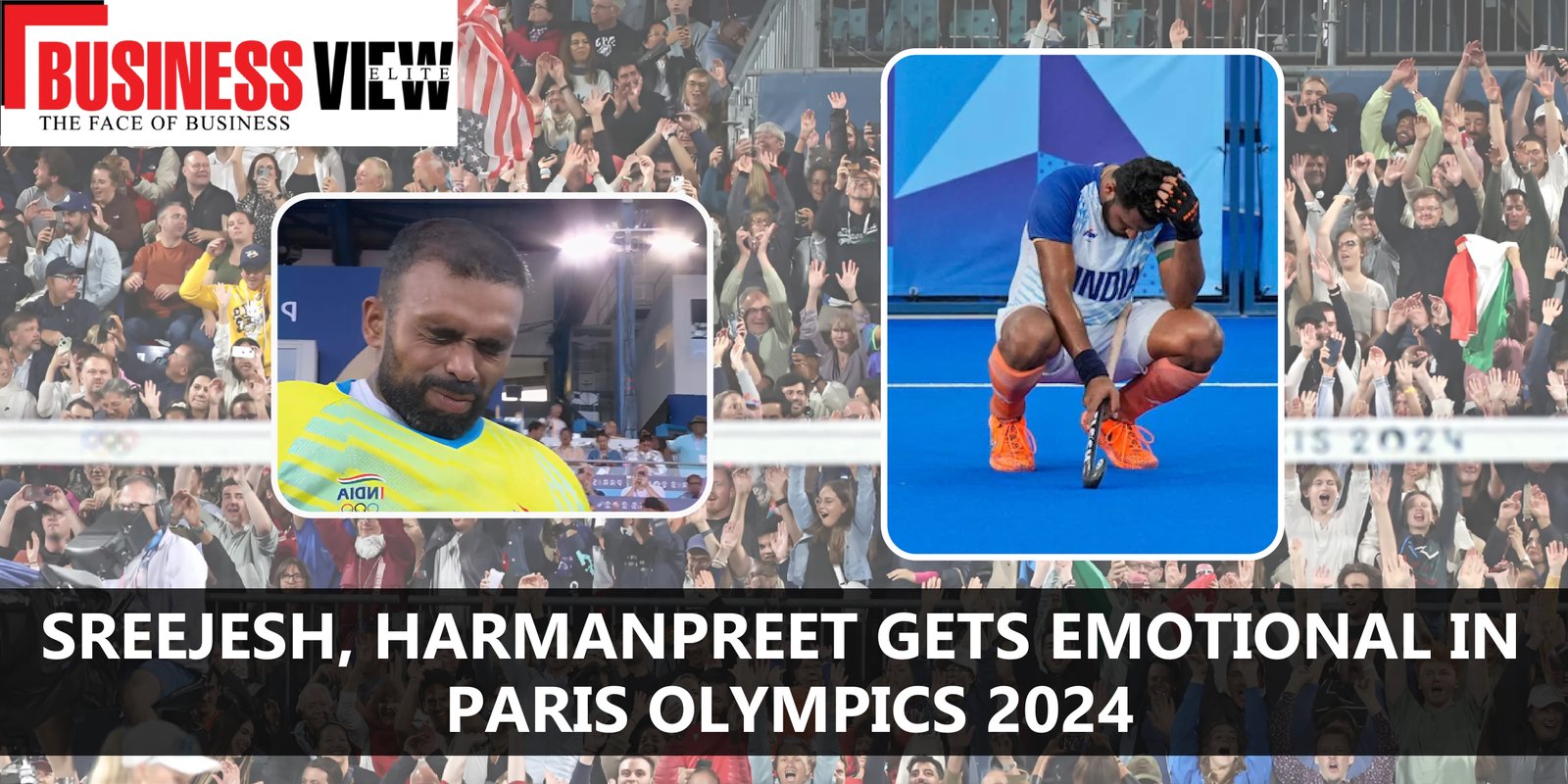 Sreejesh, Harmanpreet Gets Emotional in Paris Olympics 2024